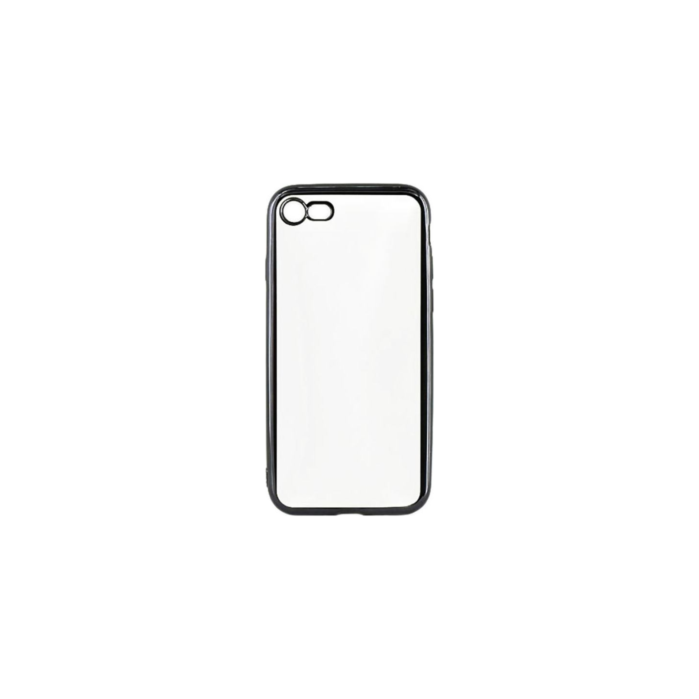 Tellur Cover Silicone for iPhone 7 black edges