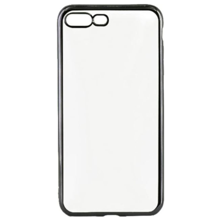 Tellur Cover Silicone for iPhone 7 Plus black edges