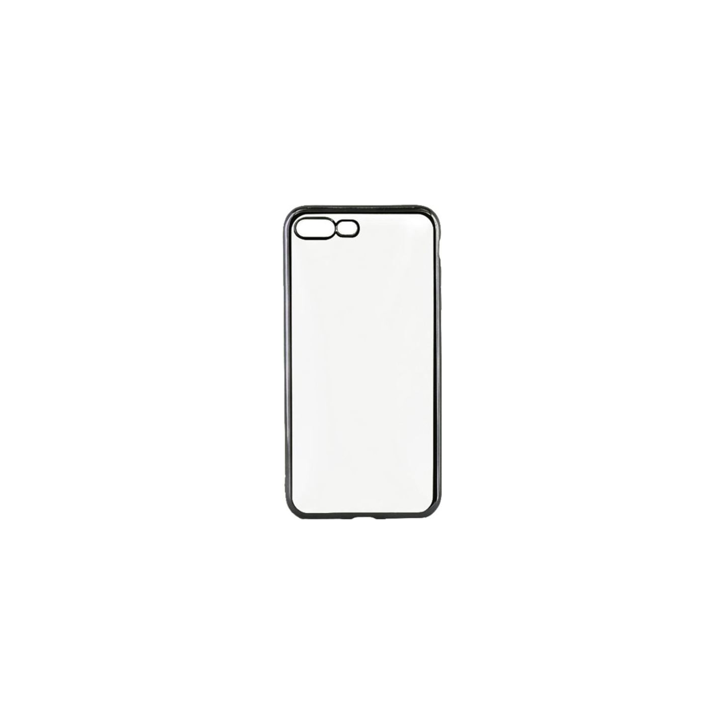 Tellur Cover Silicone for iPhone 7 Plus black edges