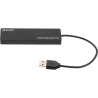 Tellur Basic USB Hub, 4 ports, USB 2.0 Black