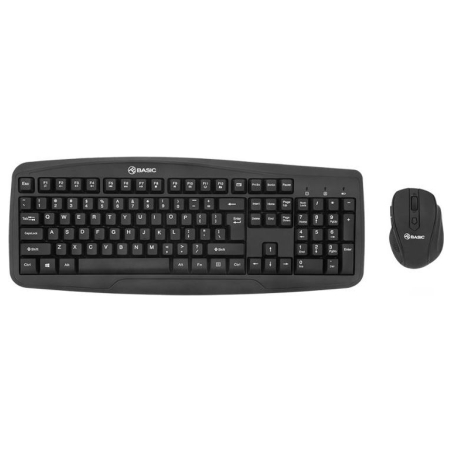 Tellur Basic Wireless Keyboard and Mouse Kit Black
