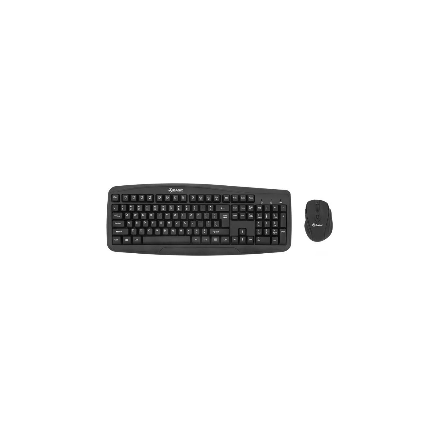 Tellur Basic Wireless Keyboard and Mouse Kit Black