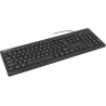 Tellur Basic Wired Keyboard US, USB Black