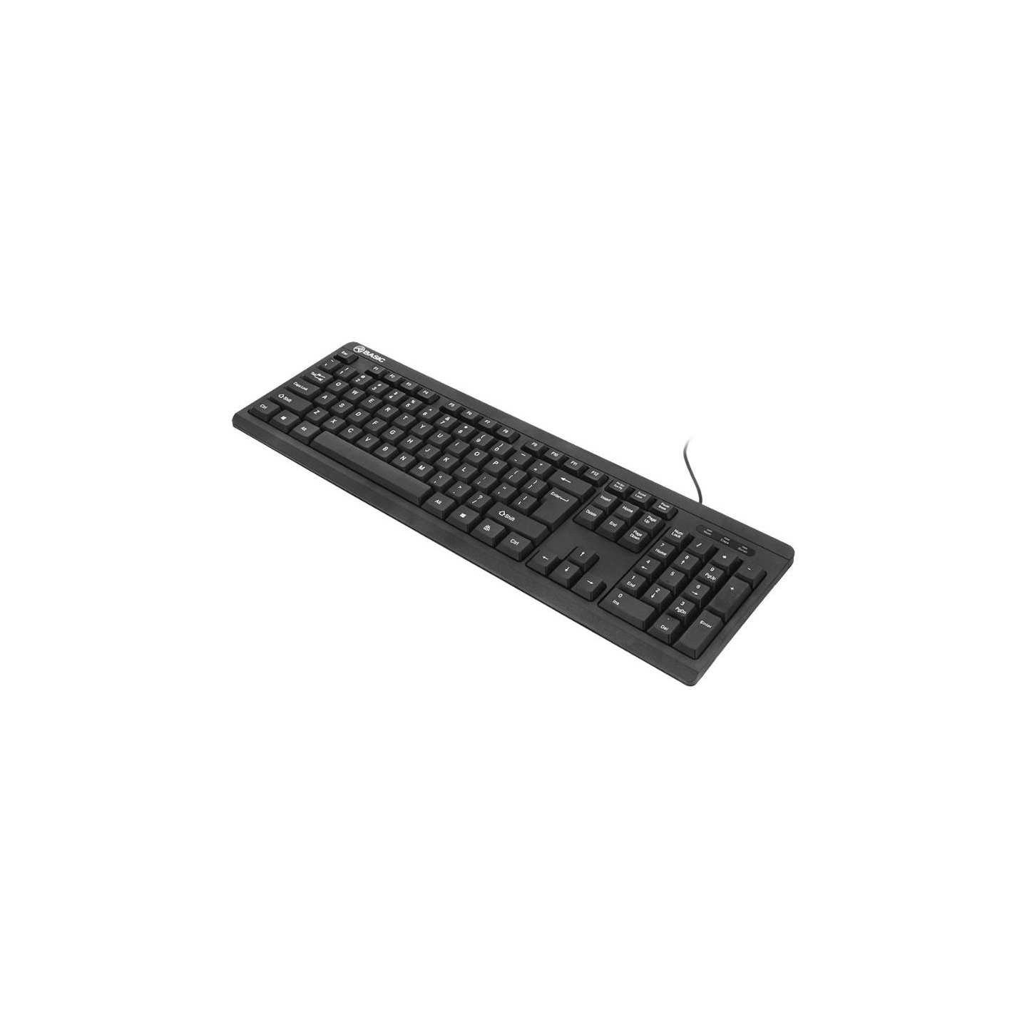 Tellur Basic Wired Keyboard US, USB Black