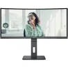 AOC LCD Monitor|AOC|34 "|3440 x 1440 pixels|UltraWide Quad HD|Native aspect ratio 21:9|LED|Curved|CU34P3CV
