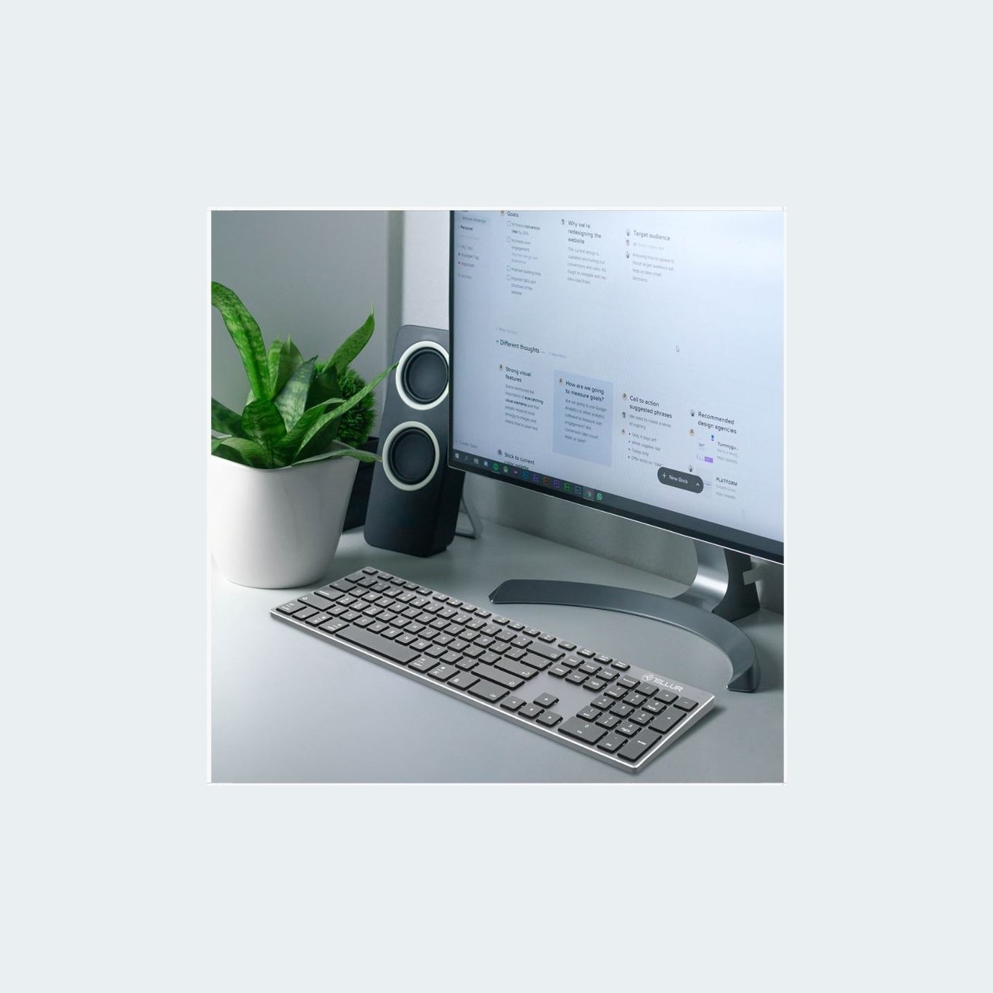 Tellur Shade Wireless Slim Keyboard