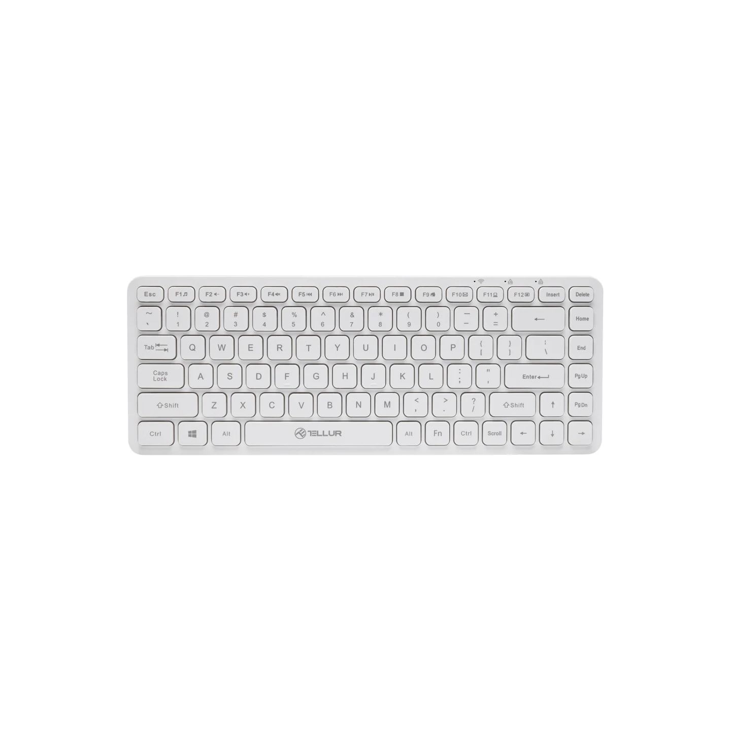 Tellur Mini Wireless Keyboard White