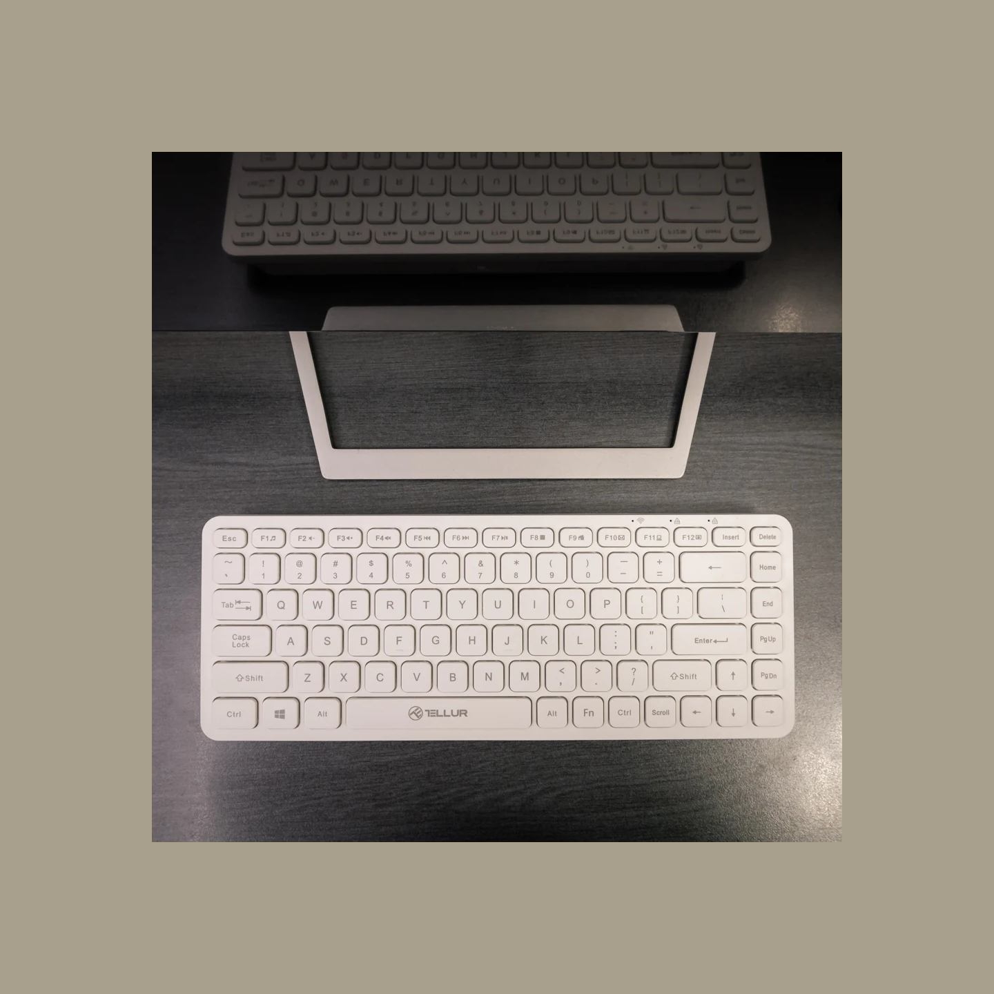 Tellur Mini Wireless Keyboard White