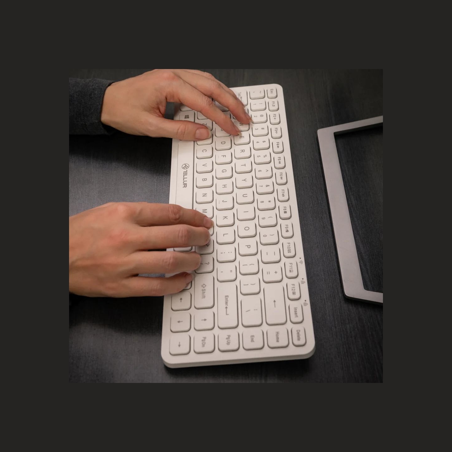 Tellur Mini Wireless Keyboard White
