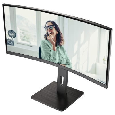 AOC LCD Monitor|AOC|34 "|3440 x 1440 pixels|UltraWide Quad HD|Native aspect ratio 21:9|LED|Curved|CU34P3CV