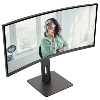 AOC LCD Monitor|AOC|34 "|3440 x 1440 pixels|UltraWide Quad HD|Native aspect ratio 21:9|LED|Curved|CU34P3CV