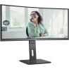AOC | CU34P3CV | 34 " | VA | 21:9 | 100 Hz | 4 ms | 3440 x 1440 pixels | HDMI ports quantity 1