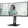 AOC | CU34P3CV | 34 " | VA | 21:9 | 100 Hz | 4 ms | 3440 x 1440 pixels | HDMI ports quantity 1