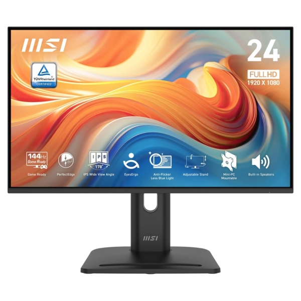 MSI Monitor PRO MP245PG E14 23.8 cala/LED/FHD/Flat/144Hz/Black