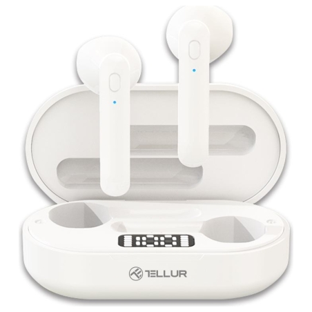 Tellur Flip True Wireless Earphones White