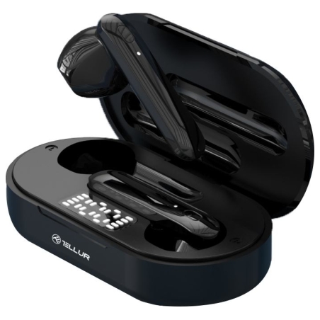 Tellur Flip True Wireless Earphones Black