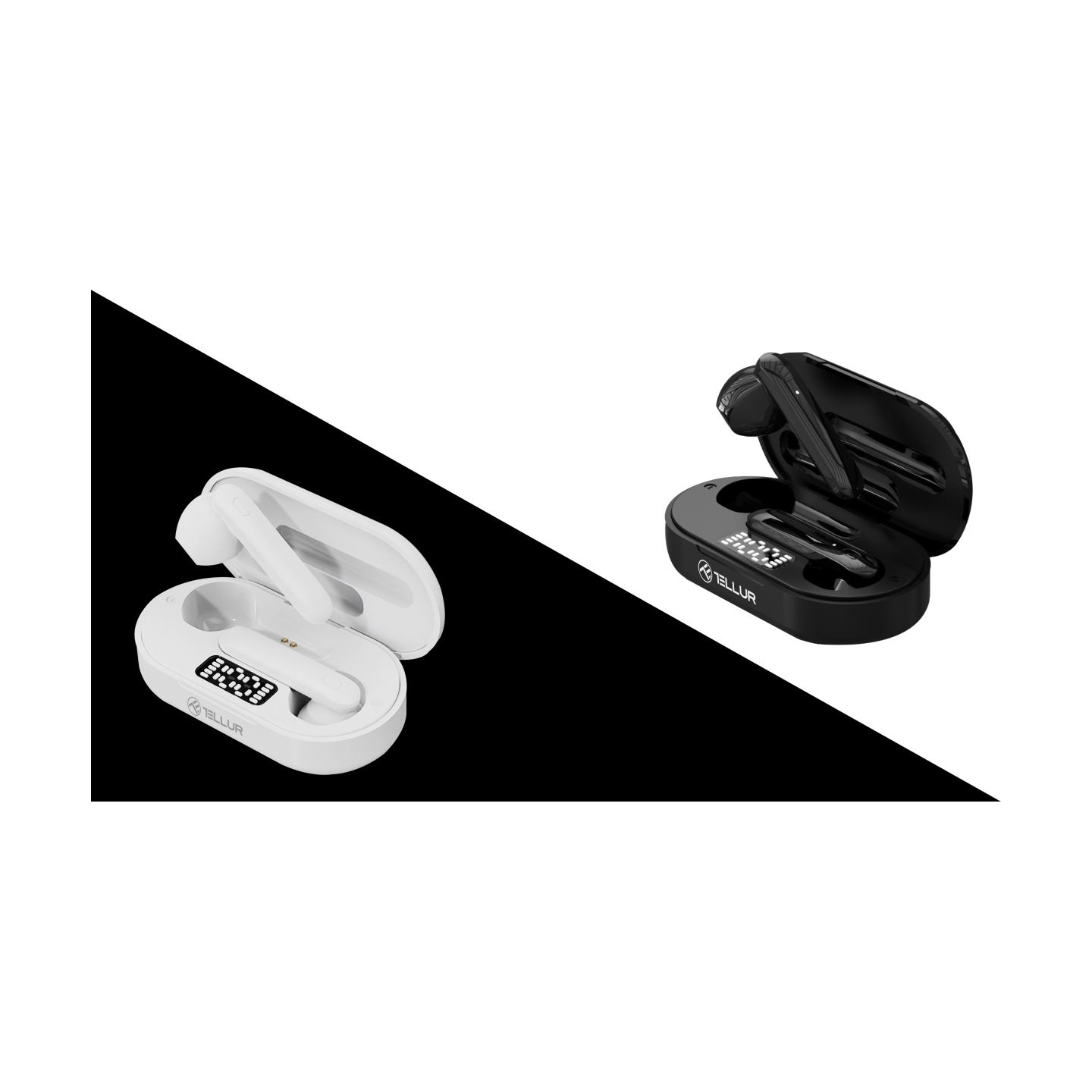 Tellur Flip True Wireless Earphones Black