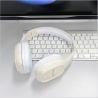 Tellur Green Bluetooth Over-Ear Headphones Pulse Foldable Cream