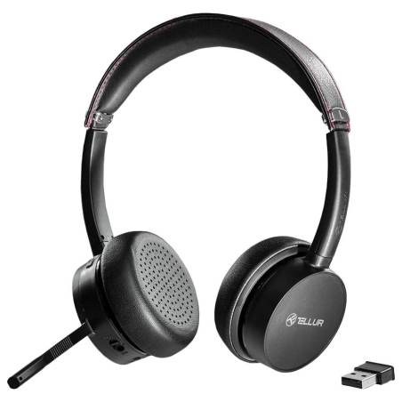 Tellur Voice Pro Wireless Call Center Headset Black