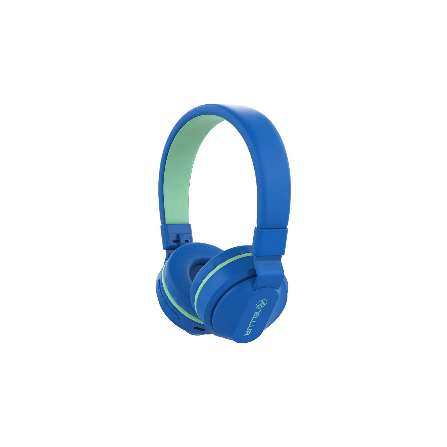 Tellur Buddy Bluetooth Over-Ear Headphones Blue