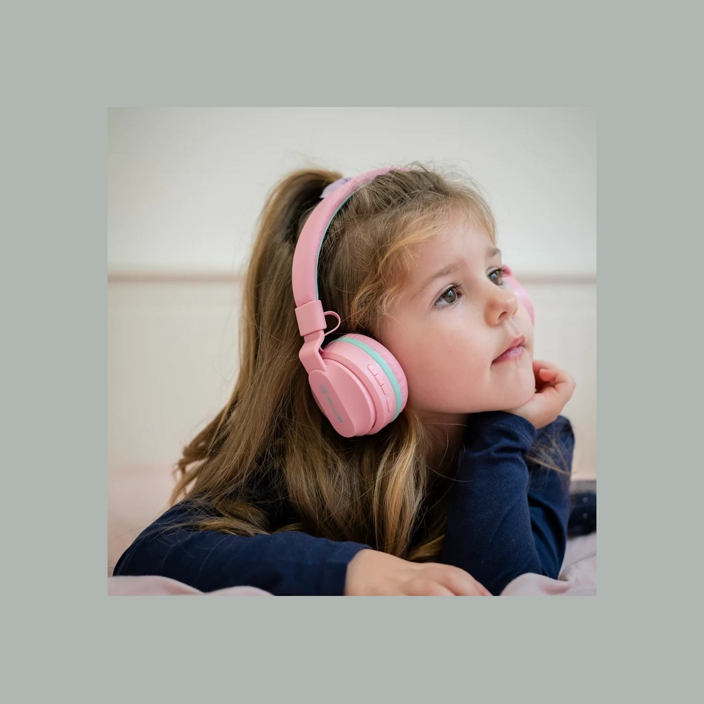 Tellur Buddy Bluetooth Over-Ear Headphones Pink