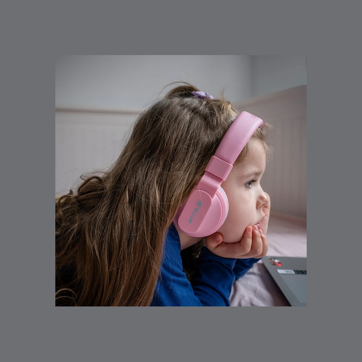 Tellur Buddy Bluetooth Over-Ear Headphones Pink