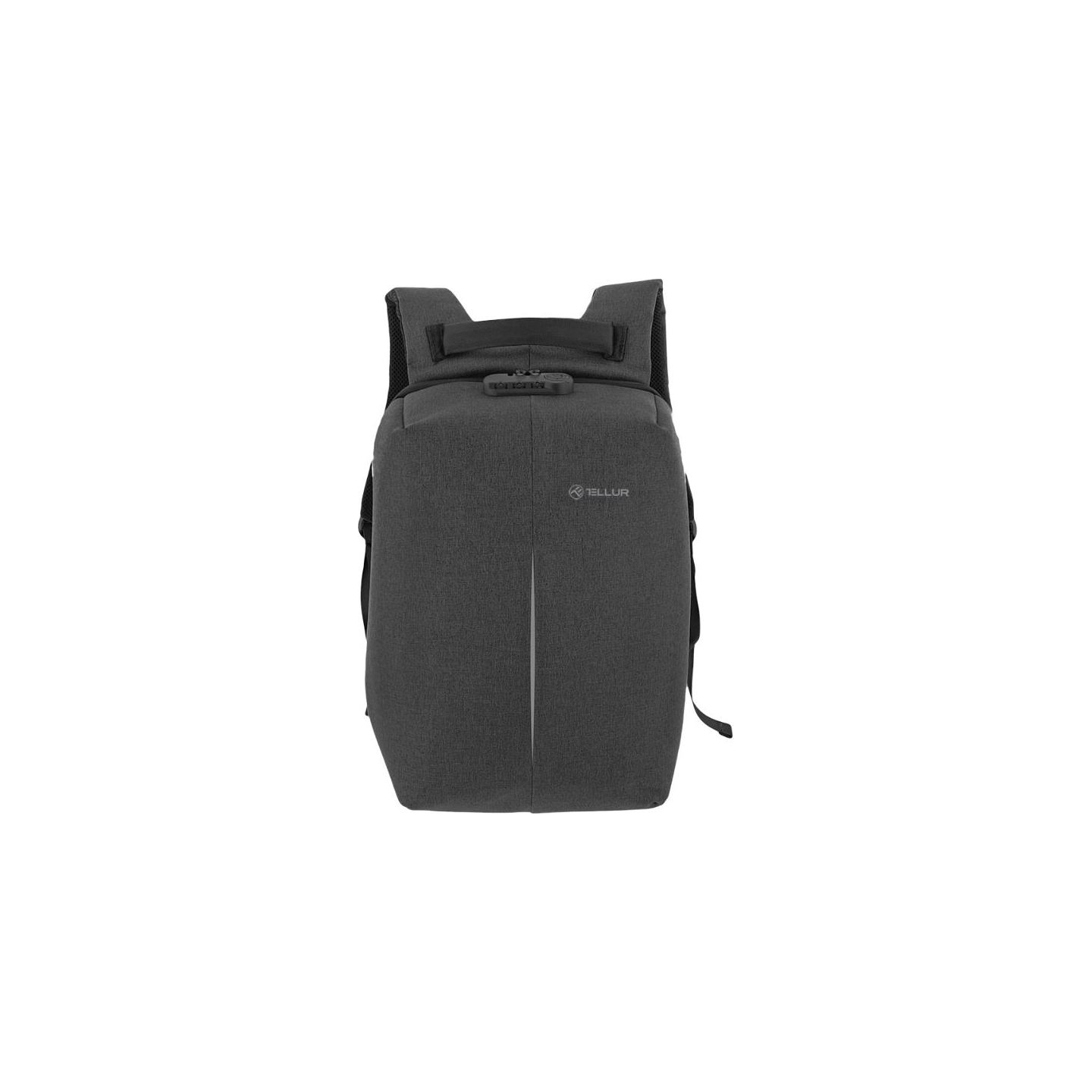 Tellur 15.6 Notebook Backpack Antitheft V2, USB port, Black