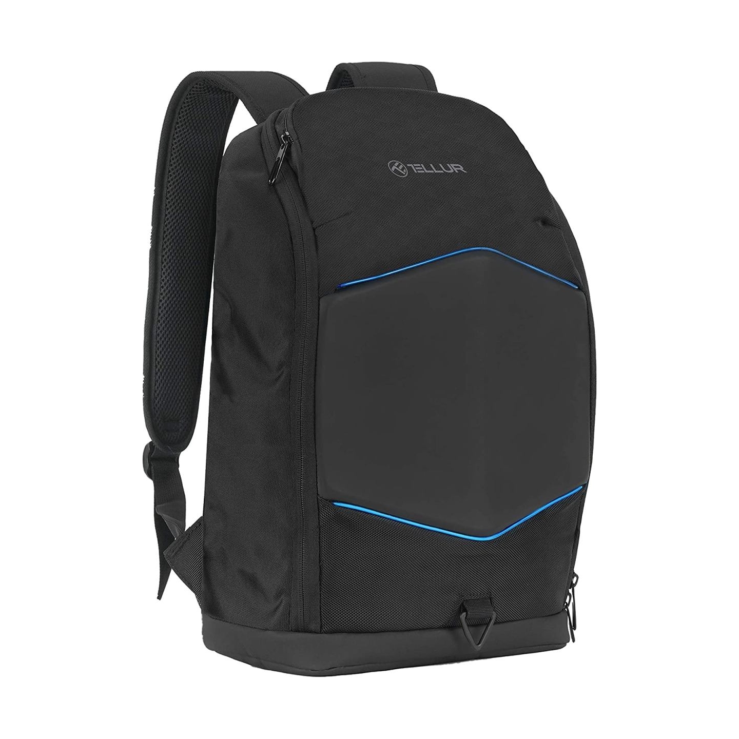 Tellur 15.6 Notebook Backpack Illuminated Strip, USB port, black