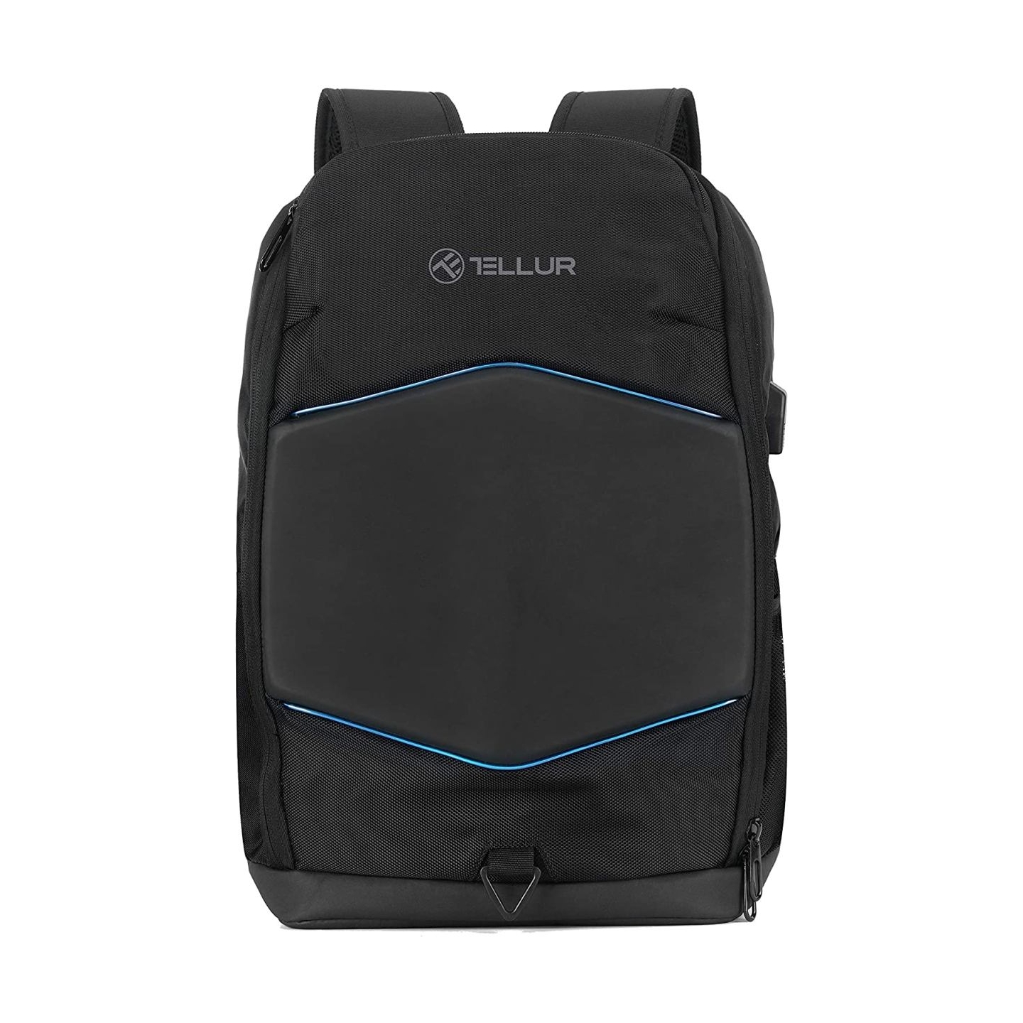 Tellur 15.6 Notebook Backpack Illuminated Strip, USB port, black