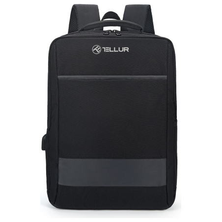 Tellur 15.6 Notebook Backpack Nomad with USB Port Black