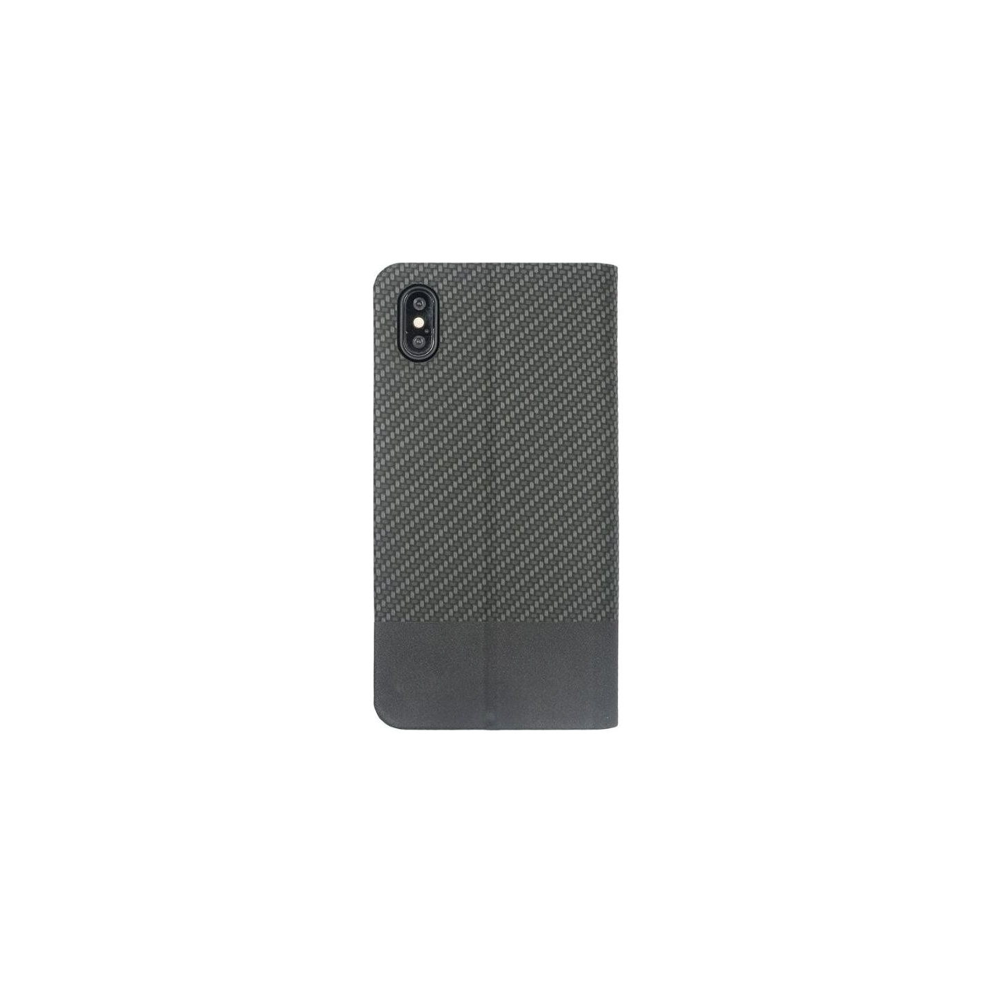 Tellur Book Case Carbon for iPhone XS black