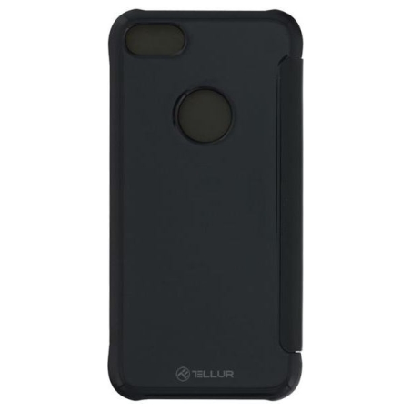 Tellur Book case Synthetic Leather with mirror for iPhone 8 black