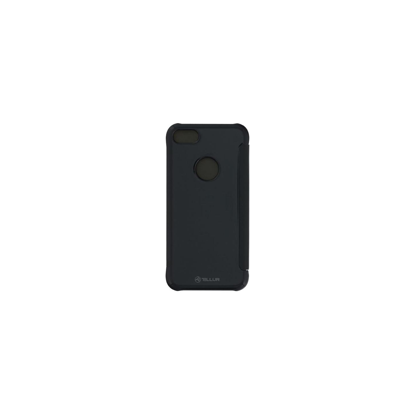 Tellur Book case Synthetic Leather with mirror for iPhone 8 black