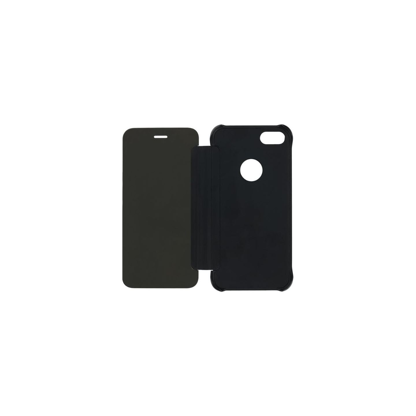 Tellur Book case Synthetic Leather with mirror for iPhone 8 black