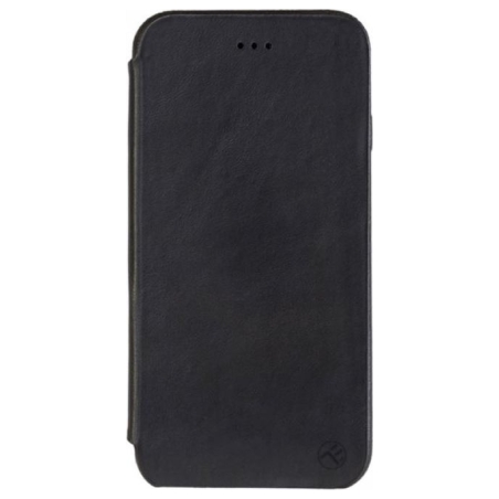 Tellur Book case Slim Genuine Leather for iPhone 7 Plus deep black
