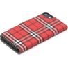 Tellur Book case Bimaterial for iPhone 7 black/red