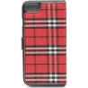 Tellur Book case Bimaterial for iPhone 7 black/red