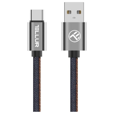 Tellur Data cable, USB to Type-C, 1m Denim