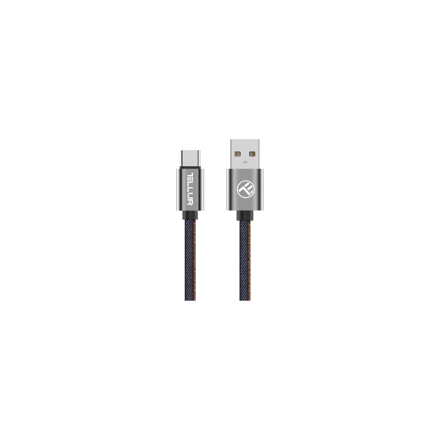 Tellur Data cable, USB to Type-C, 1m Denim