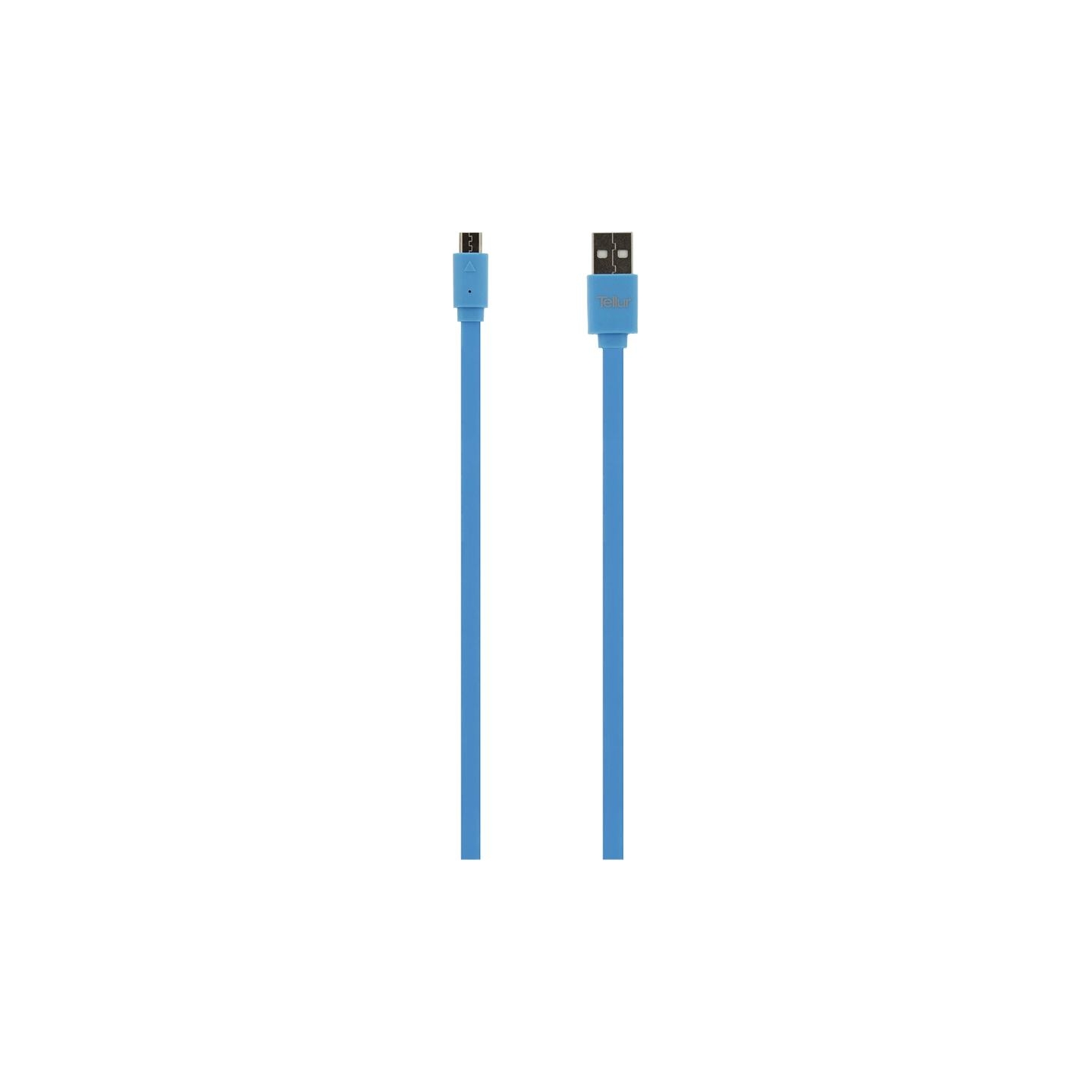 Tellur Data cable, USB to Micro USB, 1m blue