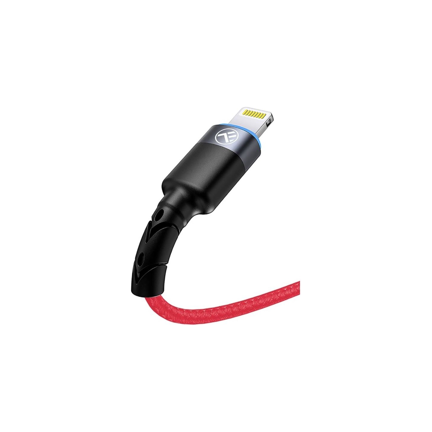 Tellur Data Cable USB to Lightning with LED Light 3A 1.2m Red
