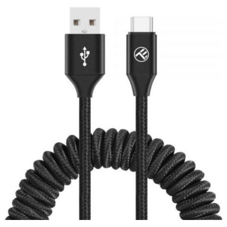 Tellur Data Cable Extendable USB to Type-C 3A 1.8m Black