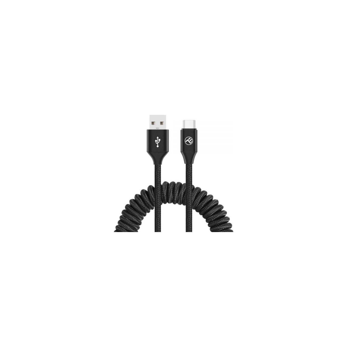 Tellur Data Cable Extendable USB to Type-C 3A 1.8m Black