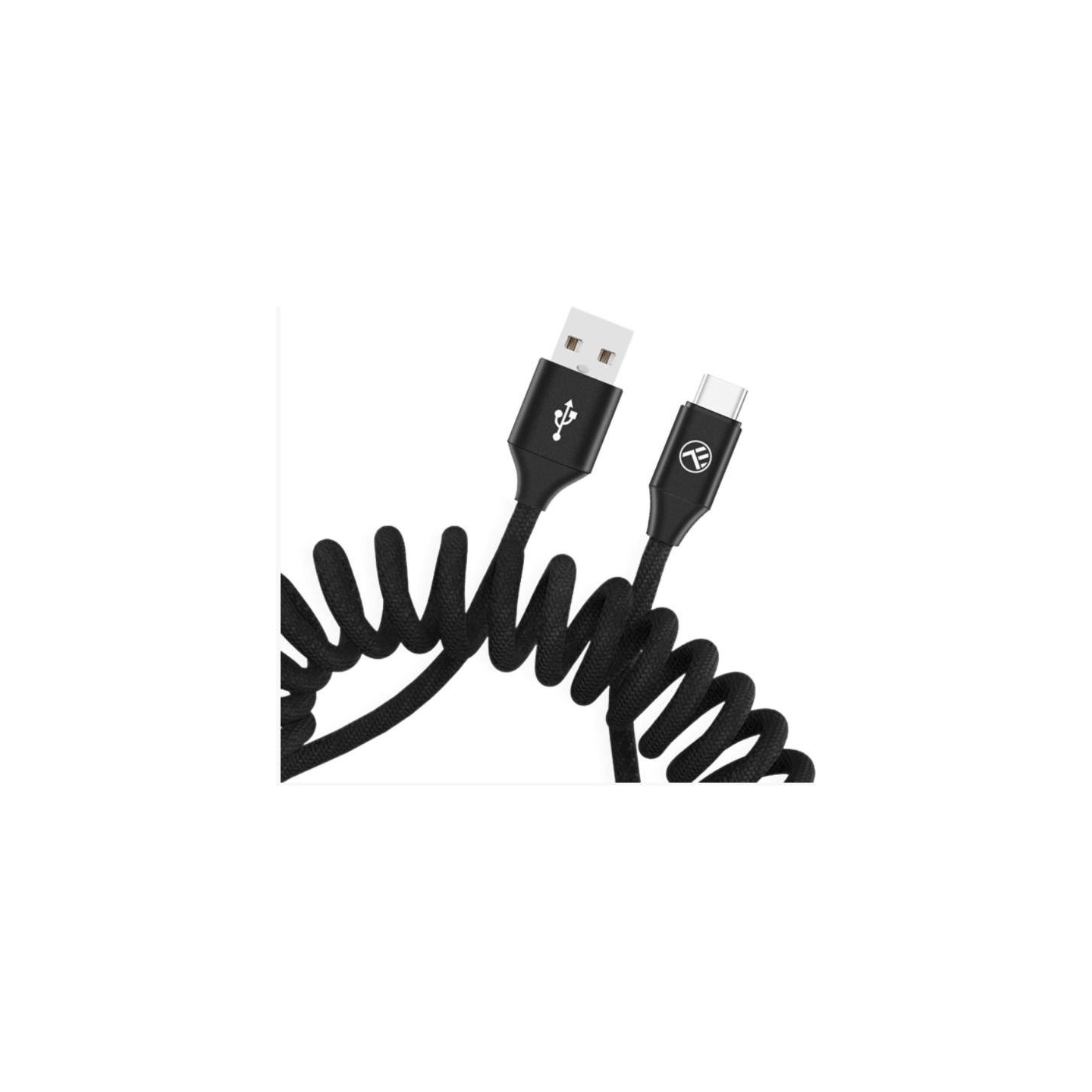 Tellur Data Cable Extendable USB to Type-C 3A 1.8m Black