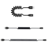 Tellur Data Cable Extendable USB to Type-C 3A 1.8m Black
