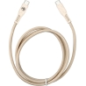 Tellur Green Data Cable Type-C to Type-C 3A PD60W 1m nylon cream