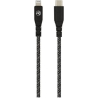 Tellur Green Data cable Type-C to Lightning 3A PD60W 1m nylon black