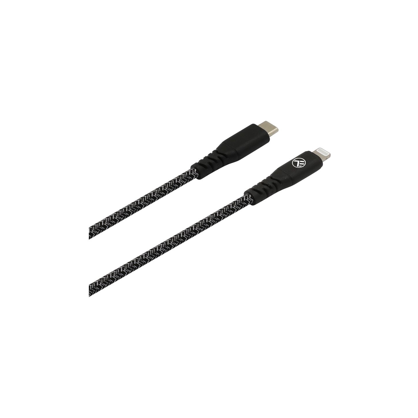 Tellur Green Data cable Type-C to Lightning 3A PD60W 1m nylon black