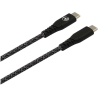 Tellur Green Data cable Type-C to Type-C 3A PD60W 1m nylon black