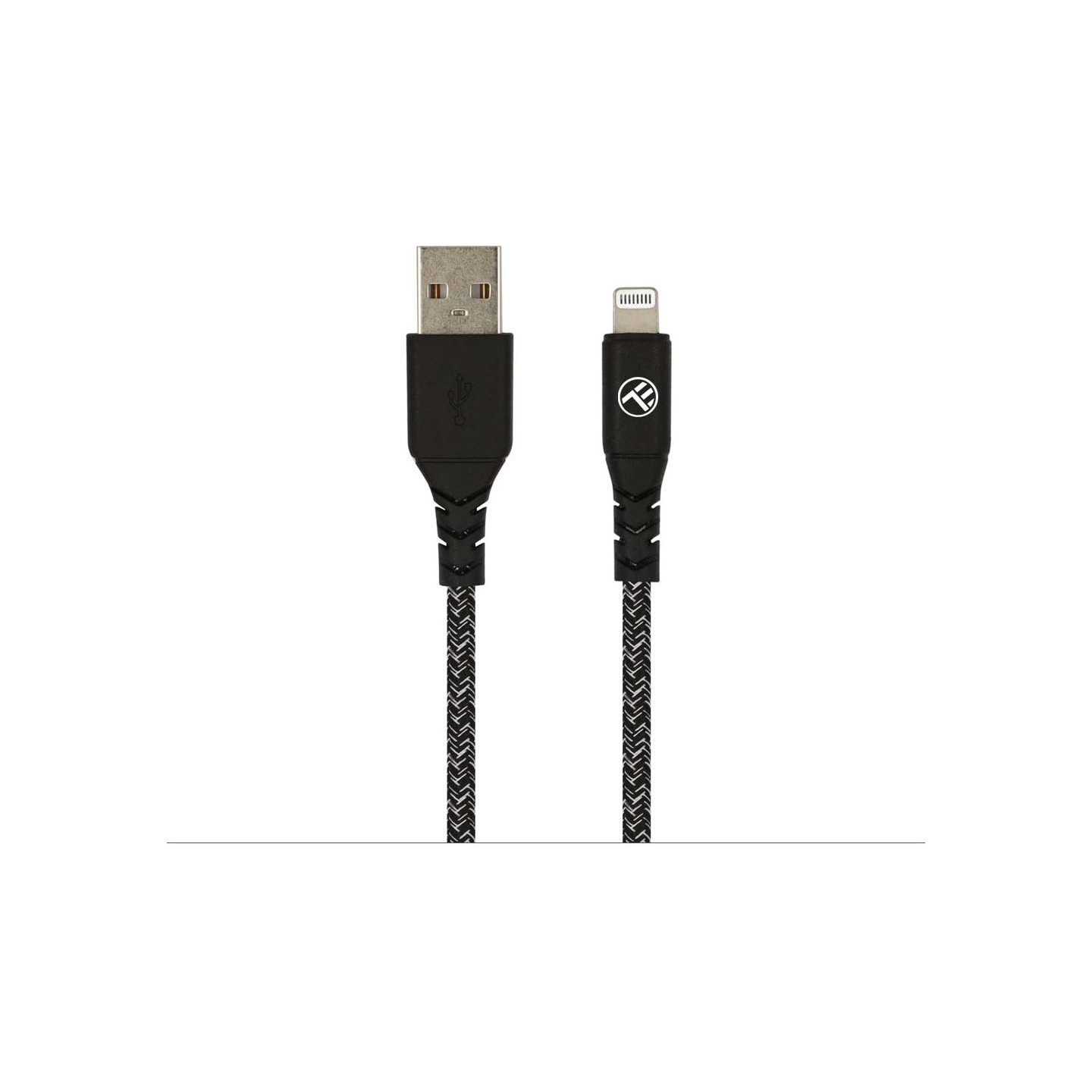 Tellur Green Data cable USB to Lightning 2.4A 1m nylon black